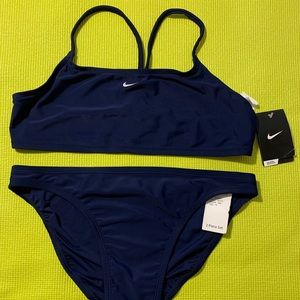 Two Piece Navy Nike Swimsuit *New With Tags*